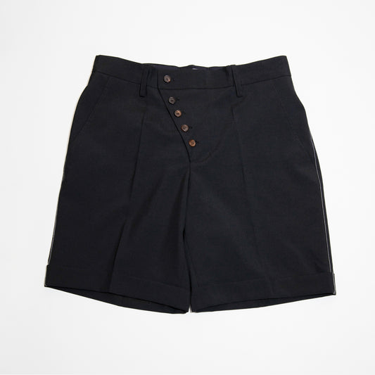 Buttons Fly Tailored Shorts